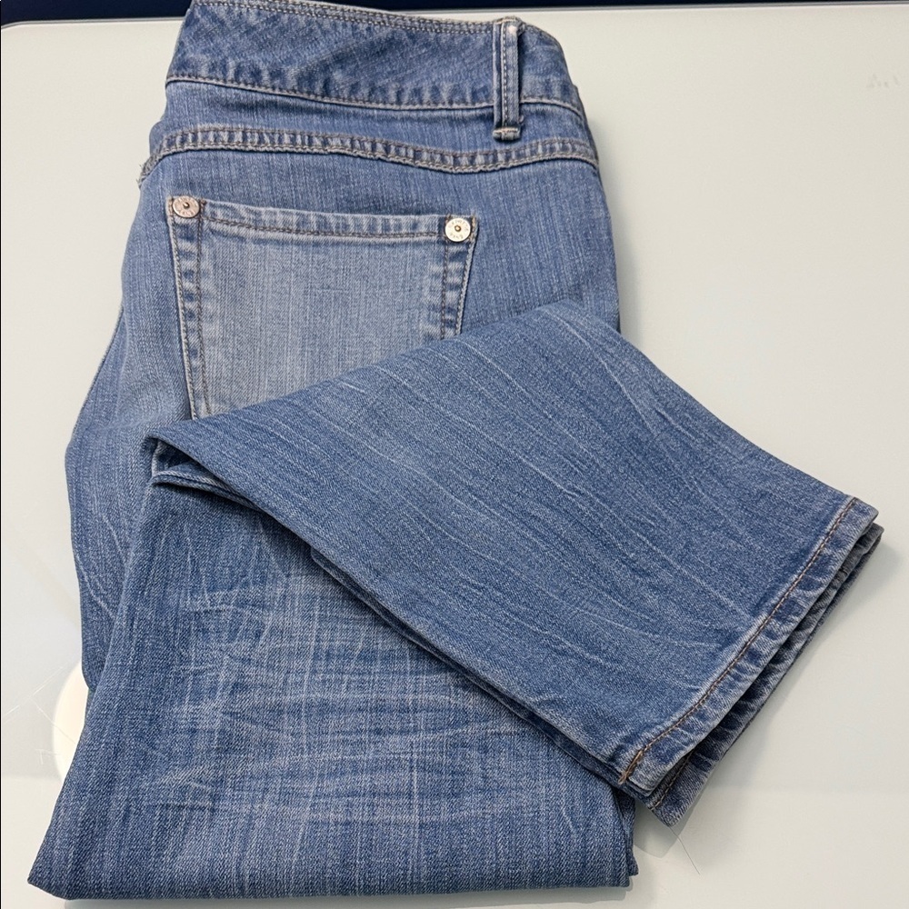 Express Modern Fit Relaxed Low Rise Jeans